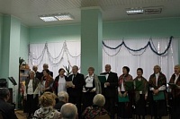 Вручение памятного знака «В честь 70-летия освобождения Ленинграда от немецко-фашистских захватчиков» жителям района Чертаново Северное города Москвы