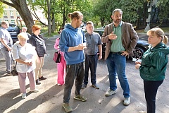 Глава управы района Чертаново Северное Аслан Бердиев провел традиционный обход территории района