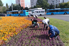 Благоустройство у метро Южная