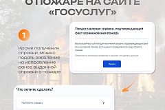 Справка о пожаре